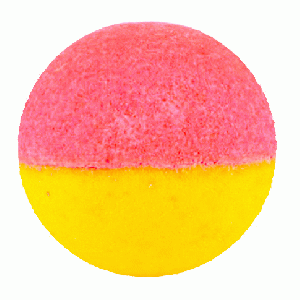 Bath Ball Double Dip Pink