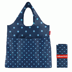 Reisenthel Mini Maxi Shopper Plus Mixed Dots Blue